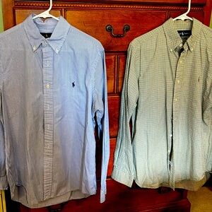 2pc- Polo dress shirt bundle.